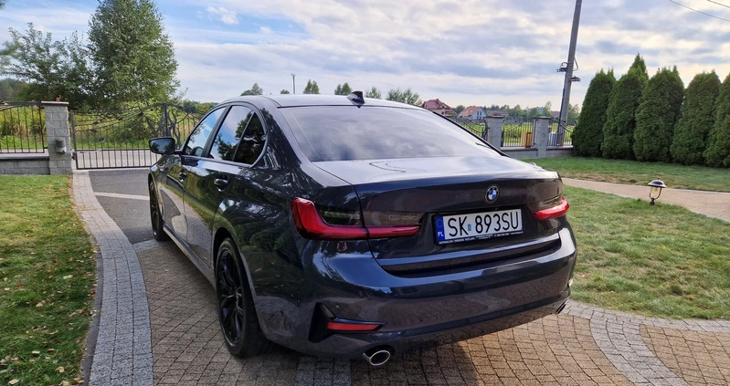 BMW Seria 3 cena 124900 przebieg: 121000, rok produkcji 2019 z Zawidów małe 277